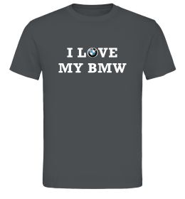Чоловіча футболка I love my BMW