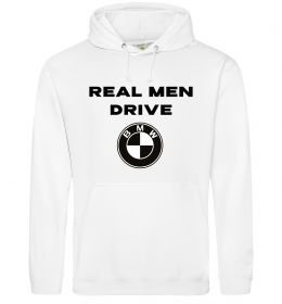 Мужская толстовка (худи) Real men drive BMW Мужская толстовка (худи) Real men drive BMW