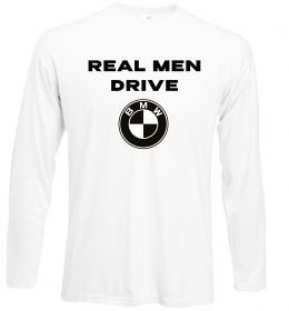 Лонгслів Real men drive BMW