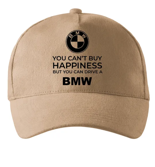 Кепка You can drive BMW Пісочний фото