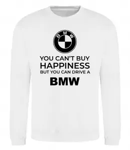 Світшот You can drive BMW Білий фото