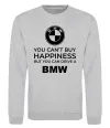 Світшот You can drive BMW Сірий меланж фото