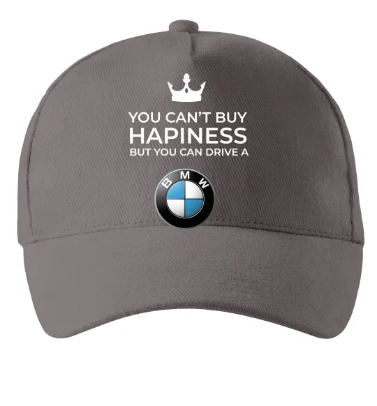Кепка You can drive BMW Сірий фото