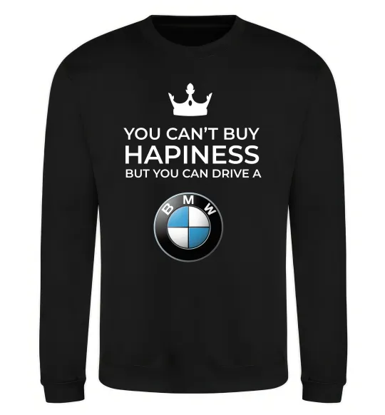 Світшот You can drive BMW Чорний фото