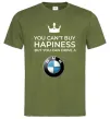 Мужская футболка You can drive BMW Оливковый Мужская футболка You can drive BMW Оливковый фото