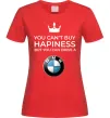 Жіноча футболка You can drive BMW Червоний фото
