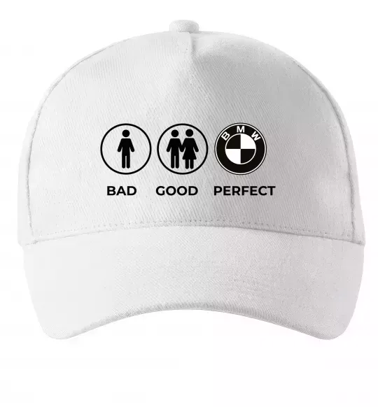 Кепка Bad Good Perfect Белый фото