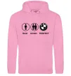 Чоловіча толстовка (худі) Bad Good Perfect Рожевий фото