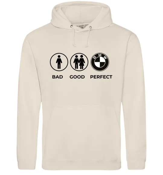 Женская толстовка (худи) Bad Good Perfect Таш фото