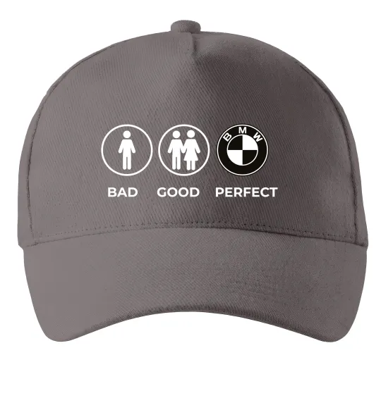Кепка Bad Good Perfect Сірий фото
