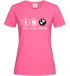 Жіноча футболка Bad Good Perfect Яскраво-рожевий Жіноча футболка Bad Good Perfect Яскраво-рожевий фото