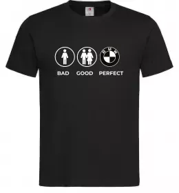 Мужская футболка Bad Good Perfect Черный фото