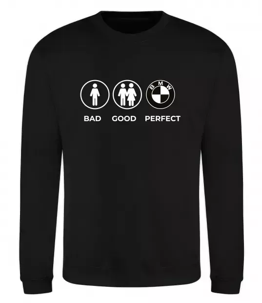 Свитшот Bad Good Perfect Черный фото