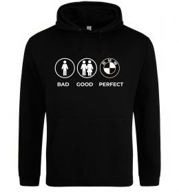 Чоловіча толстовка (худі) Bad Good Perfect