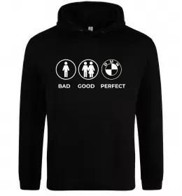 Жіноча толстовка (худі) Love bmw Сірий меланж фото