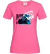 Жіноча футболка Money for BWM Яскраво-рожевий фото