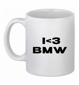 Чашка керамическая I <3 BMW