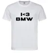 Чоловіча футболка I <3 BMW Білий Чоловіча футболка I <3 BMW Білий фото