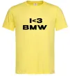Чоловіча футболка I <3 BMW Лимонний Чоловіча футболка I <3 BMW Лимонний фото