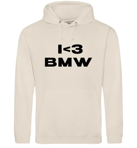 Мужская толстовка (худи) I <3 BMW Таш фото