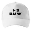 Кепка I <3 BMW Білий фото