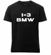Мужская премиум футболка I <3 BMW Черный фото