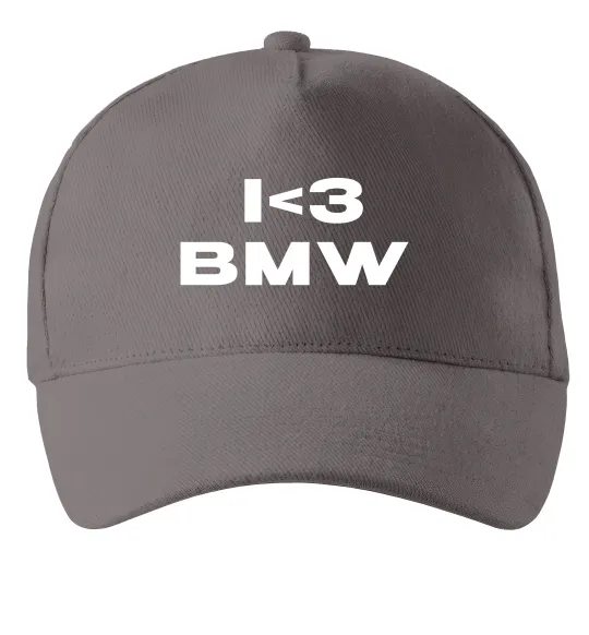 Кепка I <3 BMW Серый фото