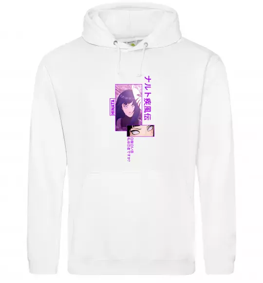 Чоловіча толстовка (худі) Хіната Білий фото