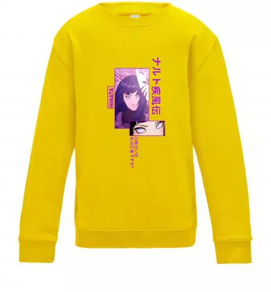 Детский Свитшот Хіната Солнечно желтый фото