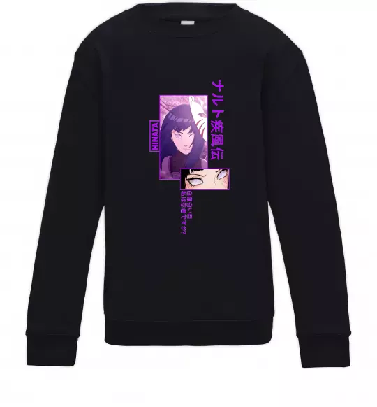 Детский Свитшот Хіната Черный фото