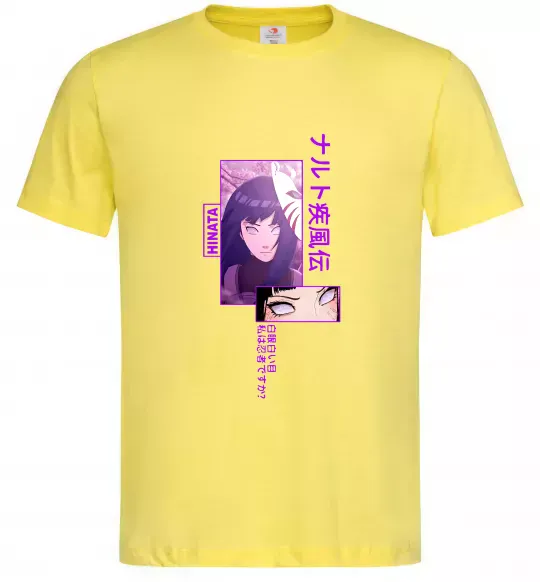 Мужская футболка Хіната Лимонный фото