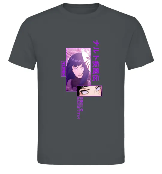 Мужская футболка Хіната Графит фото