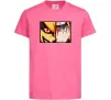 Дитяча футболка Курама vs Наруто Яскраво-рожевий фото