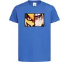 Дитяча футболка Курама vs Наруто Яскраво-синій фото