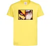 Дитяча футболка Курама vs Наруто Лимонний фото