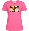 Жіноча футболка Курама vs Наруто Яскраво-рожевий Жіноча футболка Курама vs Наруто Яскраво-рожевий фото