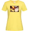 Жіноча футболка Курама vs Наруто Лимонний Жіноча футболка Курама vs Наруто Лимонний фото