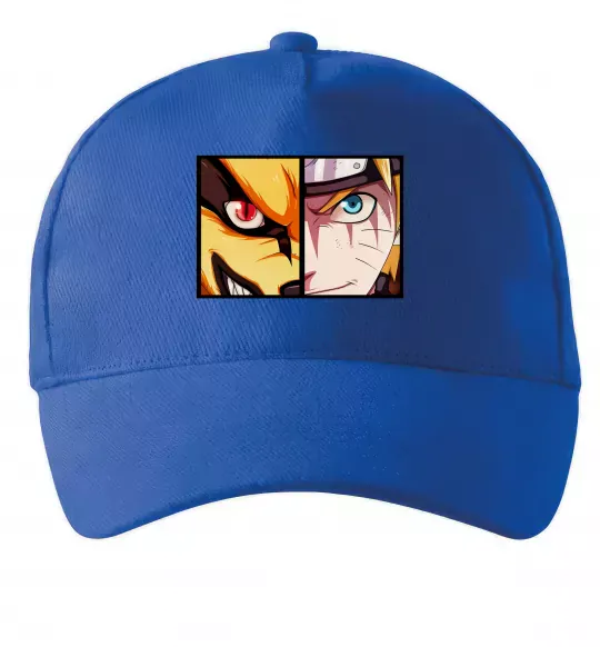 Кепка Курама vs Наруто Ярко-синий фото