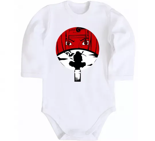 Детский боди Ітачі Учіха коло Белый фото