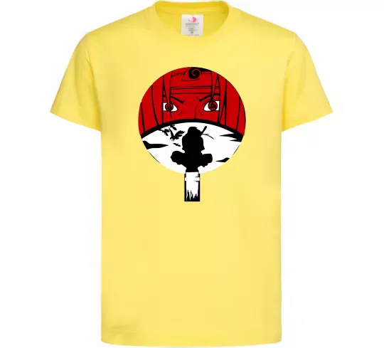 Дитяча футболка Ітачі Учіха коло Лимонний фото