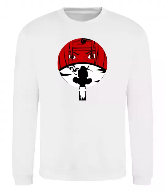 Свитшот Ітачі Учіха коло Белый фото