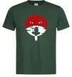 Чоловіча футболка Ітачі Учіха коло Темно-зелений Чоловіча футболка Ітачі Учіха коло Темно-зелений фото