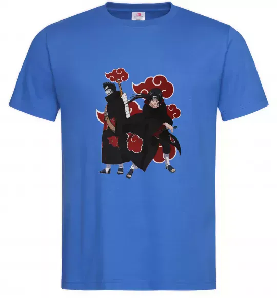 Мужская футболка Ітачі і Кісаме Ярко-синий фото