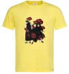Мужская футболка Ітачі і Кісаме Лимонный Мужская футболка Ітачі і Кісаме Лимонный фото