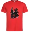 Мужская футболка Ітачі і Кісаме Красный Мужская футболка Ітачі і Кісаме Красный фото