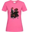 Женская футболка Ітачі і Кісаме Ярко-розовый Женская футболка Ітачі і Кісаме Ярко-розовый фото