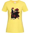 Женская футболка Ітачі і Кісаме Лимонный Женская футболка Ітачі і Кісаме Лимонный фото