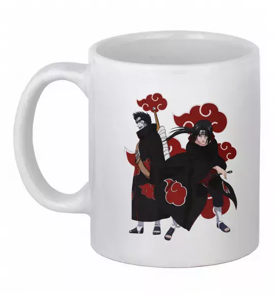 Чашка керамическая Ітачі і Кісаме Белый фото