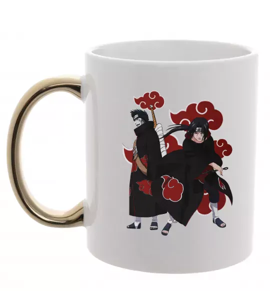 Чашка с цветной ручкой Ітачі і Кісаме Золото фото