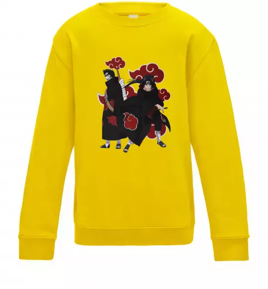 Детский Свитшот Ітачі і Кісаме Солнечно желтый фото